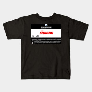 The Shining VHS Label Kids T-Shirt